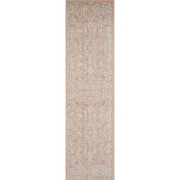 Desire Rugs Maia Coral Floral Non Slip Rug 160 x 240cm - Orange - Wilko - thumbnail 7