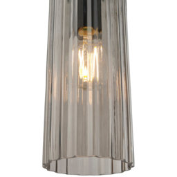 Nordlux Miella 3 Rail Smoked Pendant Light - Size: 30 x 52 x 10cm - Black - Wilko - thumbnail 6