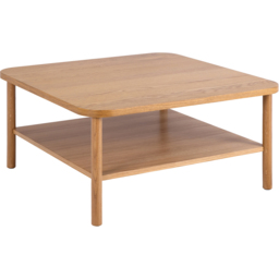 Florence Banbury Oak Square Coffee Table - Brown - Furniture To Go - Wilko - thumbnail 4