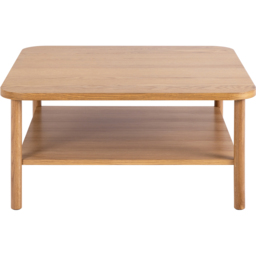 Florence Banbury Oak Square Coffee Table - Brown - Furniture To Go - Wilko - thumbnail 3