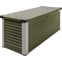 Trimetals 750L Olive Weatherproof Garden Storage Box - Green - Wilko