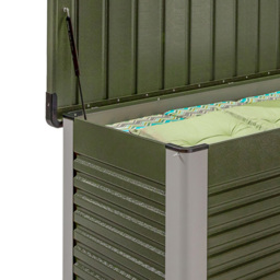 Trimetals 750L Olive Weatherproof Garden Storage Box - Green - Wilko - thumbnail 5