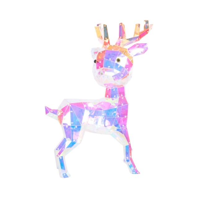 Iridescent Diamante Nose Reindeer - Wilko - image 1