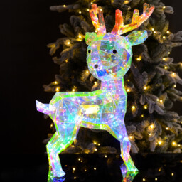 Iridescent Diamante Nose Reindeer - Wilko - thumbnail 3