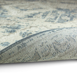 Eselle Muse Oriental Navy Rug 120 x 170cm - Blue - Wilko - thumbnail 5