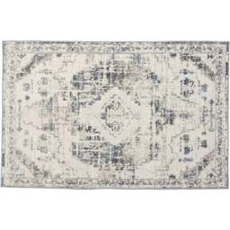 Eselle Muse Oriental Navy Rug 120 x 170cm - Blue - Wilko - thumbnail 1