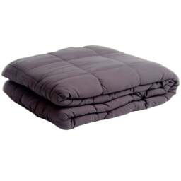 Allure Home Fashions Single Slumber Weighted Blanket 4kg - Size: 122 x 185 x 1cm - Grey - Wilko