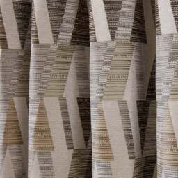 Indiana Geo Jacquard Curtain - Multicolour/168cm/183cm - Divante Finest - Wilko - thumbnail 5