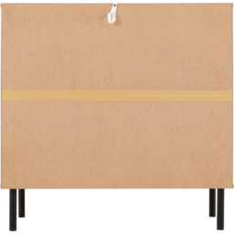 Seconique Leon 3 Drawer Medium Oak Effect Chest of Drawers - Brown - Wilko - thumbnail 7