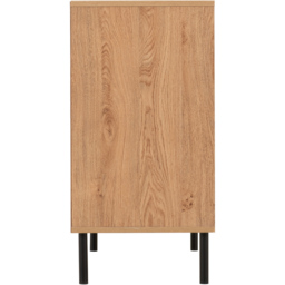 Seconique Leon 3 Drawer Medium Oak Effect Chest of Drawers - Brown - Wilko - thumbnail 6