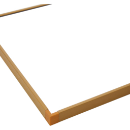 Living and Home Gold Slim Full Length Wall Mounted Mirror 120cm - Size: 120 x 30 x 2cm - Cream - Wilko - thumbnail 5