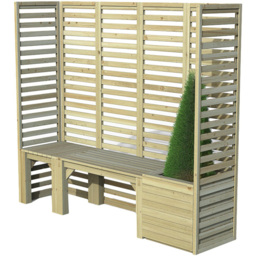 Forest Garden V2 Modular Seating Set - Size: 2 Seater - Brown - Wilko