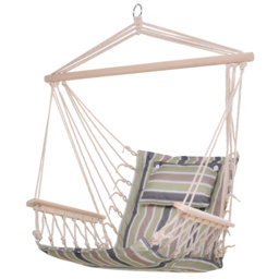 Outsunny Hanging Hammock Chair - Size: 3 x 106 x 100cm - Multi - Wilko - thumbnail 3