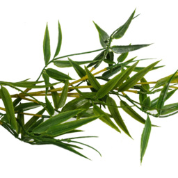 Leaf Artificial Bamboo Hanging Garland 5.9ft - Size: 180 x 12 x 12cm - Green - Wilko - thumbnail 3