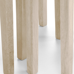 Julian Bowen Cleo White Wash Nest of Tables Set of 3 - Size: 46 x 48 x 33cm - Wilko - thumbnail 6