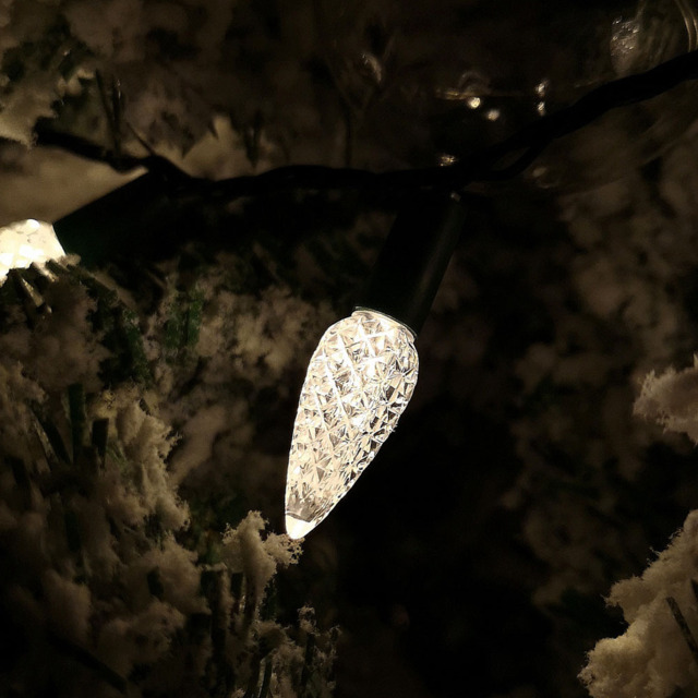 Samuel Alexander 150 Warm White LED Multi Action Pine Cone Light 7.5m - Size: 2 x 750 x 2cm - Wilko - image 1