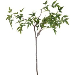 Artificial Bamboo Branch - Green - Wilko - thumbnail 1