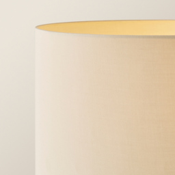 ValueLights Marissa Reni Cream Shade and Gold Ball LED Floor Lamp - Size: 145 x 45 x 45cm - Wilko - thumbnail 4