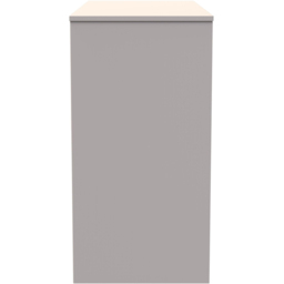 Crowndale Linear 4 Drawer Kashmir Matt Dressing Table - Cream - Wilko - thumbnail 5