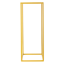 Living and Home Gold Rectangular Flower Stand Pedestal - Size: 25 x 25 x 60cm - Wilko - thumbnail 4