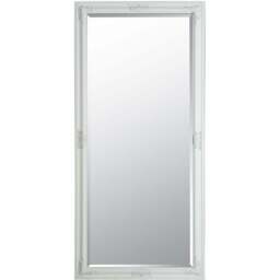 MirrorOutlet Austen White Wall Mirror 160 x 73cm - Wilko