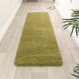 My Rug Olive Rug 67 x 200cm - Size: 67 x 200 x 2cm - Green - Wilko - thumbnail 3