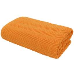 Velosso Moda Tangerine Hand Towel Set of 2 - Orange - Wilko