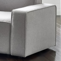 Julian Bowen Lago Combination Sofa Arm 2 Pack - Size: Single - Grey - Wilko