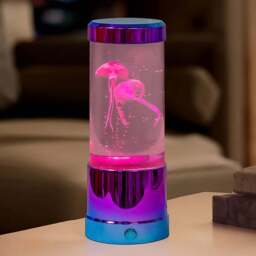 Global Gizmos Multicolour Jellyfish Aquarium Lamp 9 inch - Size: 23 x 9 x 9cm - Wilko - thumbnail 1