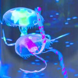 Global Gizmos Multicolour Jellyfish Aquarium Lamp 9 inch - Size: 23 x 9 x 9cm - Wilko - thumbnail 6