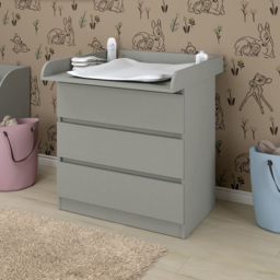 Shefa 800 Grey Kids Universal Changing Top - Size: 10 x 80 x 78cm - Wilko - thumbnail 3