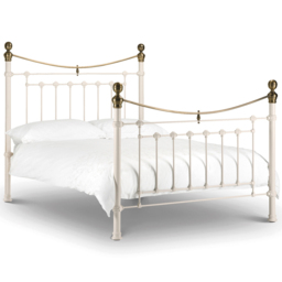 Julian Bowen Victoria King Size Stone White Bed - Wilko - thumbnail 3