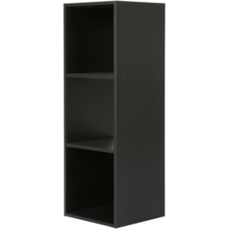 Jane 3 Shelf Black Cube Storage Unit - Home Garden Direct - Wilko - thumbnail 4