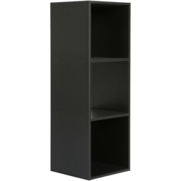 Jane 3 Shelf Black Cube Storage Unit - Home Garden Direct - Wilko - thumbnail 5