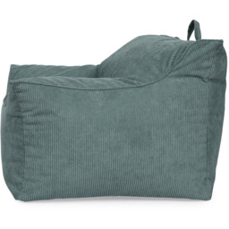 Kaikoo Green Cord Bean Bag Chair - Wilko - thumbnail 4