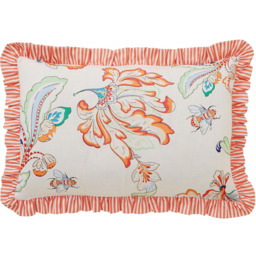 Yvonne Ellen Multicolour Signature Floral Cushion 60 x 40cm - Wilko - thumbnail 1