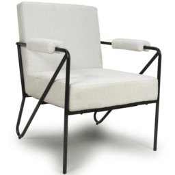 Oslo Speckled Natural Armchair - Size: Single - Shankar - Wilko - thumbnail 3