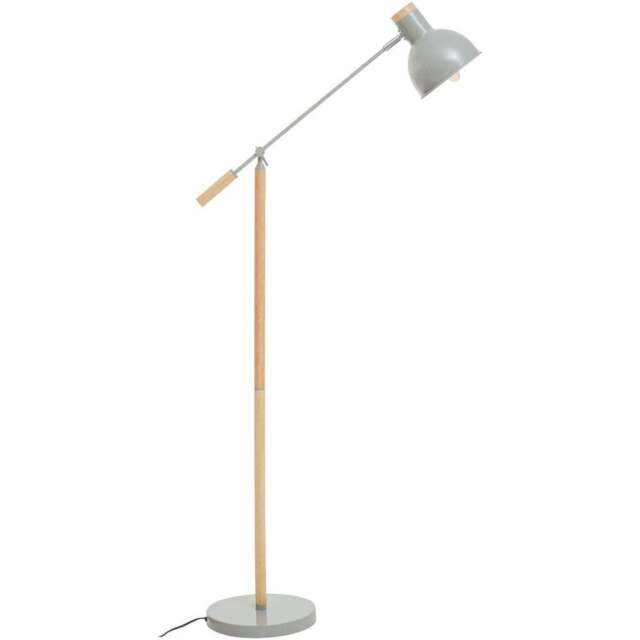 Premier Housewares Matte Grey Floor Lamp - Size: 70 x 25 x 145cm - Wilko - image 1