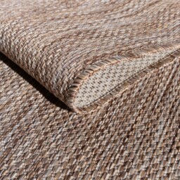 Alicante Indoor and Outdoor Rug Almond 160cm - Wilko - thumbnail 4