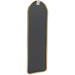 Living and Home Gold Arched Full Length Mirror 40 x 120cm - Size: 120 x 40cm - Wilko - thumbnail 5