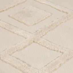 Esselle Home Windsor Geometric Cream Tufted Rug 160 x 230cm - Size: 230 x 160 x 1cm - Wilko - thumbnail 4