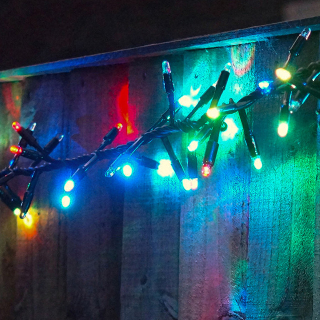 Eagle Connect 1000 RGB LED Black Cluster Light 20m - Size: 34 x 20 x 9cm - Wilko - image 1