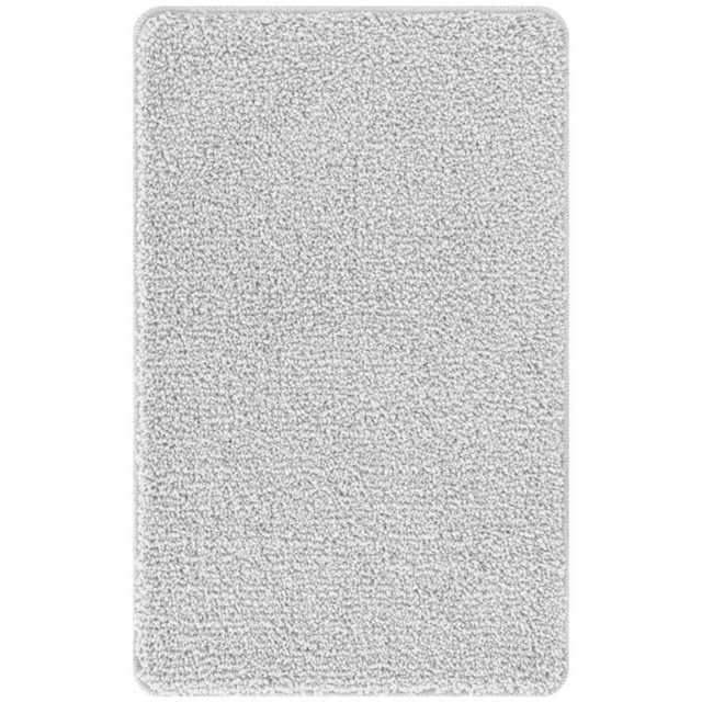 vidaXL Grey Anti-Slip Bath Mat 60 x 90cm - Size: 0.2 x 60 x 90cm - Wilko - image 1