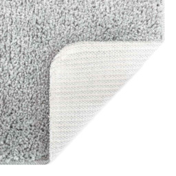vidaXL Grey Anti-Slip Bath Mat 60 x 90cm - Size: 0.2 x 60 x 90cm - Wilko - thumbnail 4