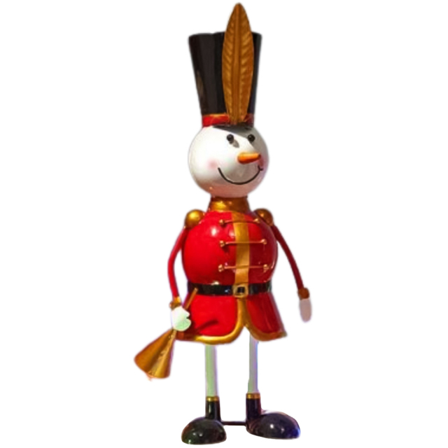 Marco Paul Snowman Christmas Ornament - Size: 10 x 5 x 5cm - Multi - Wilko - image 1