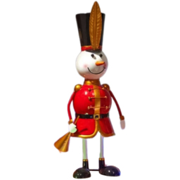 Marco Paul Snowman Christmas Ornament - Size: 10 x 5 x 5cm - Multi - Wilko