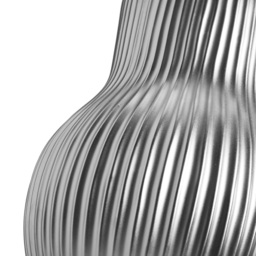 Living and Home Silver Artistic Gourd Flower Vase - Wilko - thumbnail 4