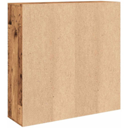vidaXL 9 Shelf Old Wood Bookcase - Size: 97.5 x 29 x 98cm - Brown - Wilko - thumbnail 7