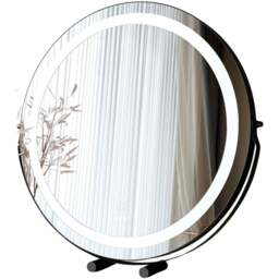 CARME Home Riley 3 Colour LED Black Touch Sensor Light Mirror - Size: 16 x 58 x 59.5cm - Wilko - thumbnail 1