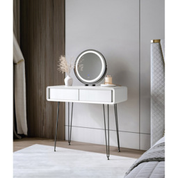 CARME Home Riley 3 Colour LED Black Touch Sensor Light Mirror - Size: 16 x 58 x 59.5cm - Wilko - thumbnail 6